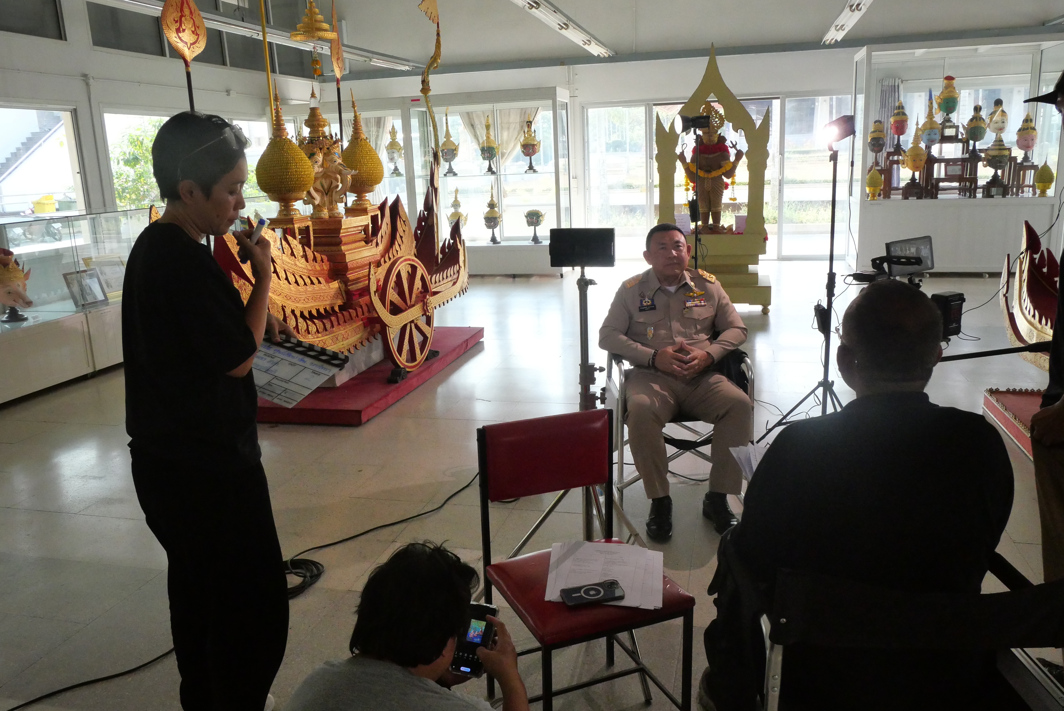 title - เลขาธิการ ส.ป.ก. บันทึกเทปให้สัมภาษณ์ภาพยนตร์สารคดีชุด “สืบสาน สร้างสุข ปวงประชา” และตรวจติดตามการดำเนินงานในพื้นที่เขตปฏิรูปที่ดิน ณ จังหวัดพระนครศรีอยุธยา